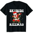 thumbnail image 1 of Skibidi Rizzmas Christmas Shirt for Adults Santa Merry Rizzmas T-Shirt, 1 of 6