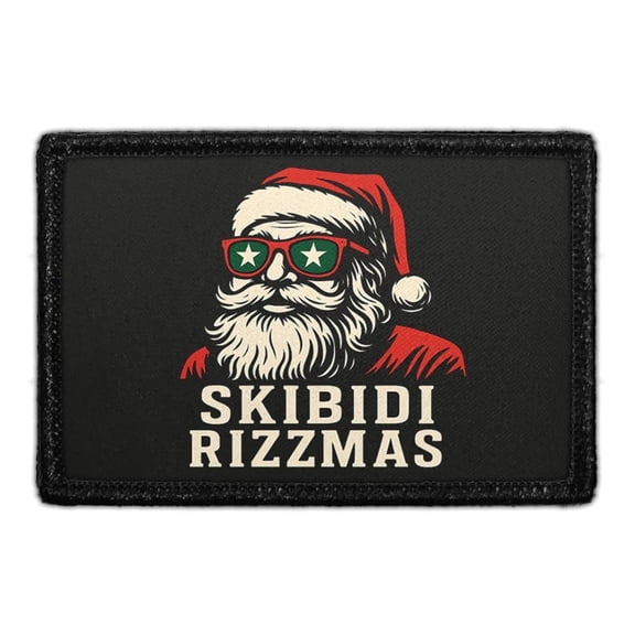 Skibidi Rizzmas - Removable Patch