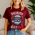 thumbnail image 1 of Skibidi Rizzmas Shirt, Christmas Rizz Tshirt, Santa Claus Shirts, Santa Skibidi, Xmas Holiday Gift, Meme Christmas Tee, Skibidi Toilet Gift, 1 of 5