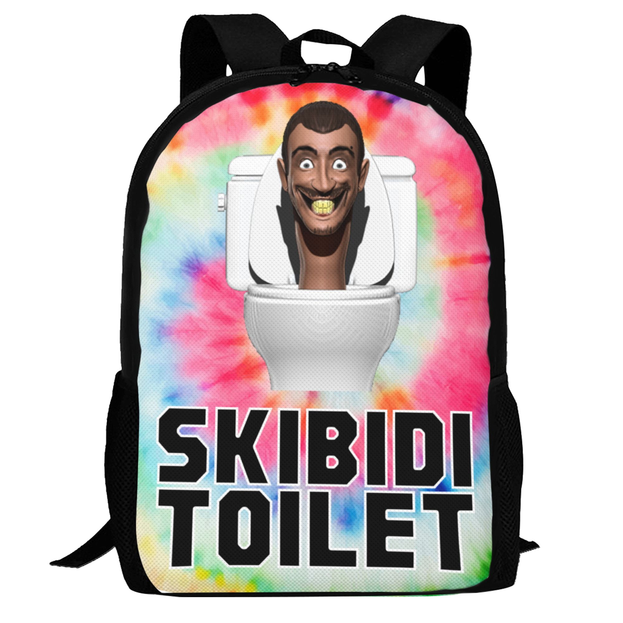 Skibidi Toilet Backpack, Large Capacity School Book Bag, Lightweight