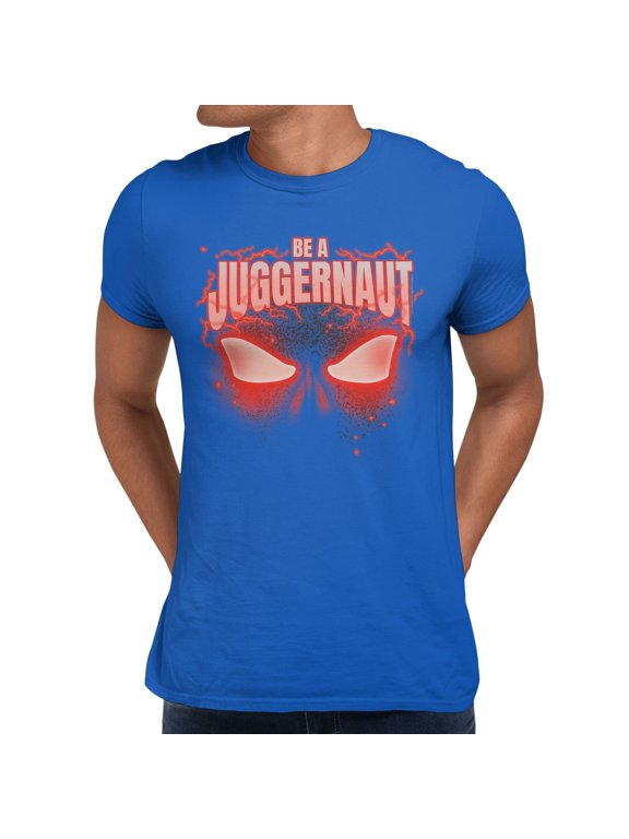Be A Juggernaut Men's Graphic T-Shirt (Royal, S-3XL)