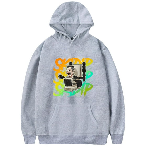 Skibidi Toilet Boss G-Man Hoodie Sweatshirt Long Sleeve Pullover for Women Men Streetwear