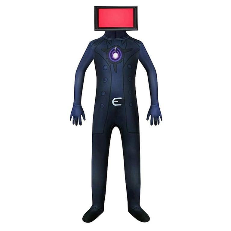 Skibidi Toilet Cosplay Costume Speaker Man Camcorder Man Tv Man