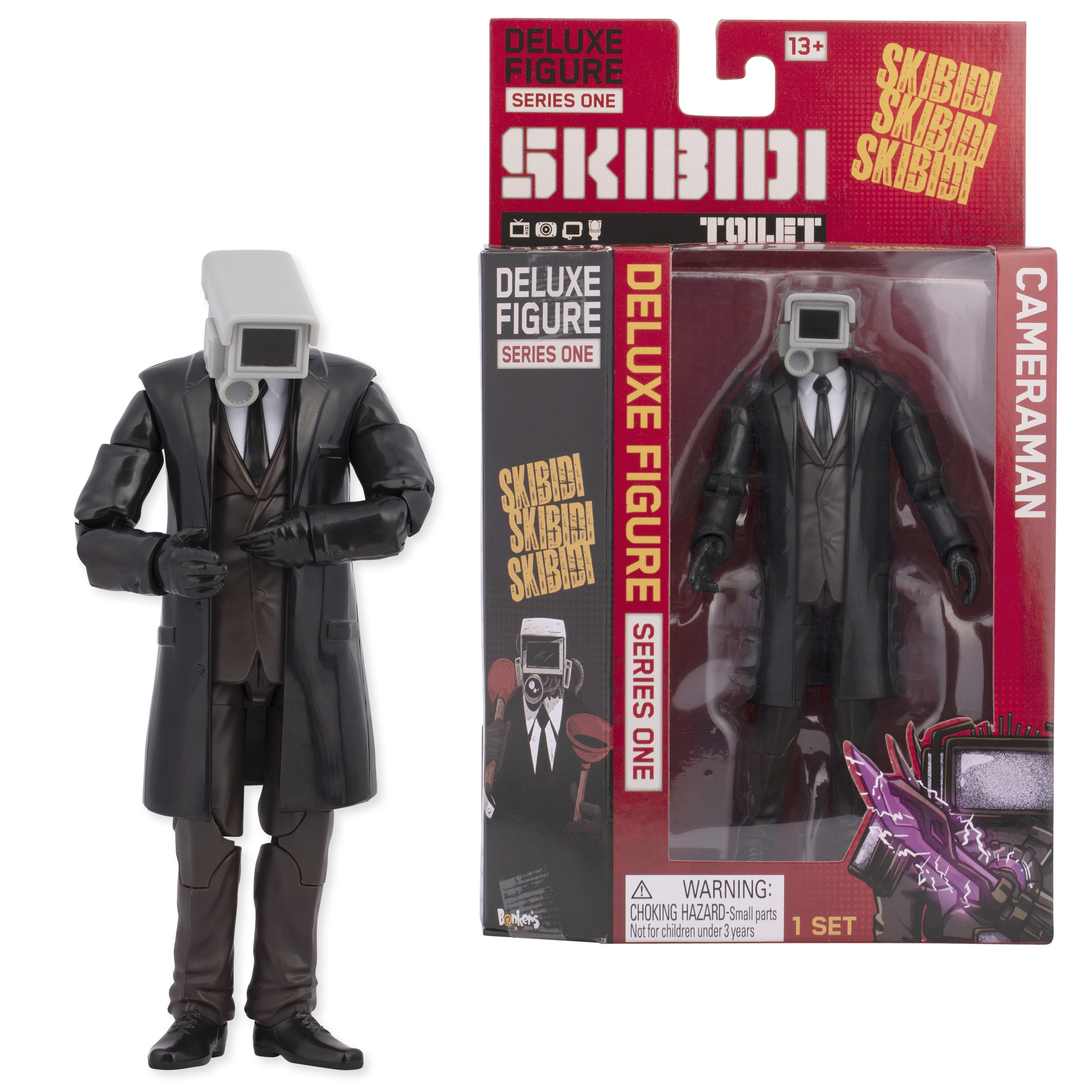 Skibidi Toilet Deluxe Cameraman Figure Collectible Figures Officially
