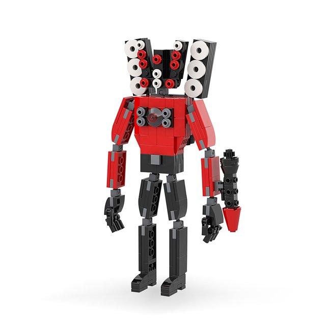 Skibidi Toilet Figure Building Set Speakerman and Toilet Toys Camera