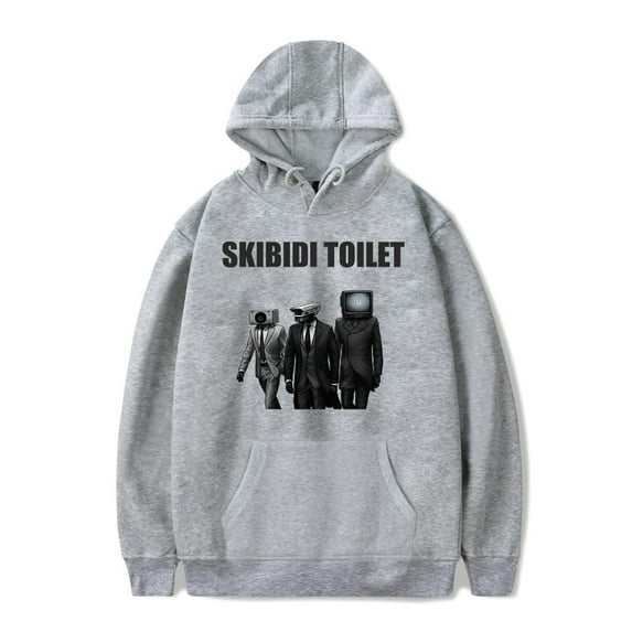 Skibidi Toilet Hoodies Funny Merch Sweatshirt Long Sleeve Pullover for Women Men Streetwear