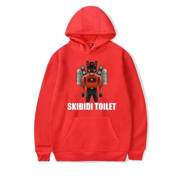 Skibidi Toilet Hoodies Speaker Man Sweatshirt Long Sleeve Pullover for Women Men Streetwear