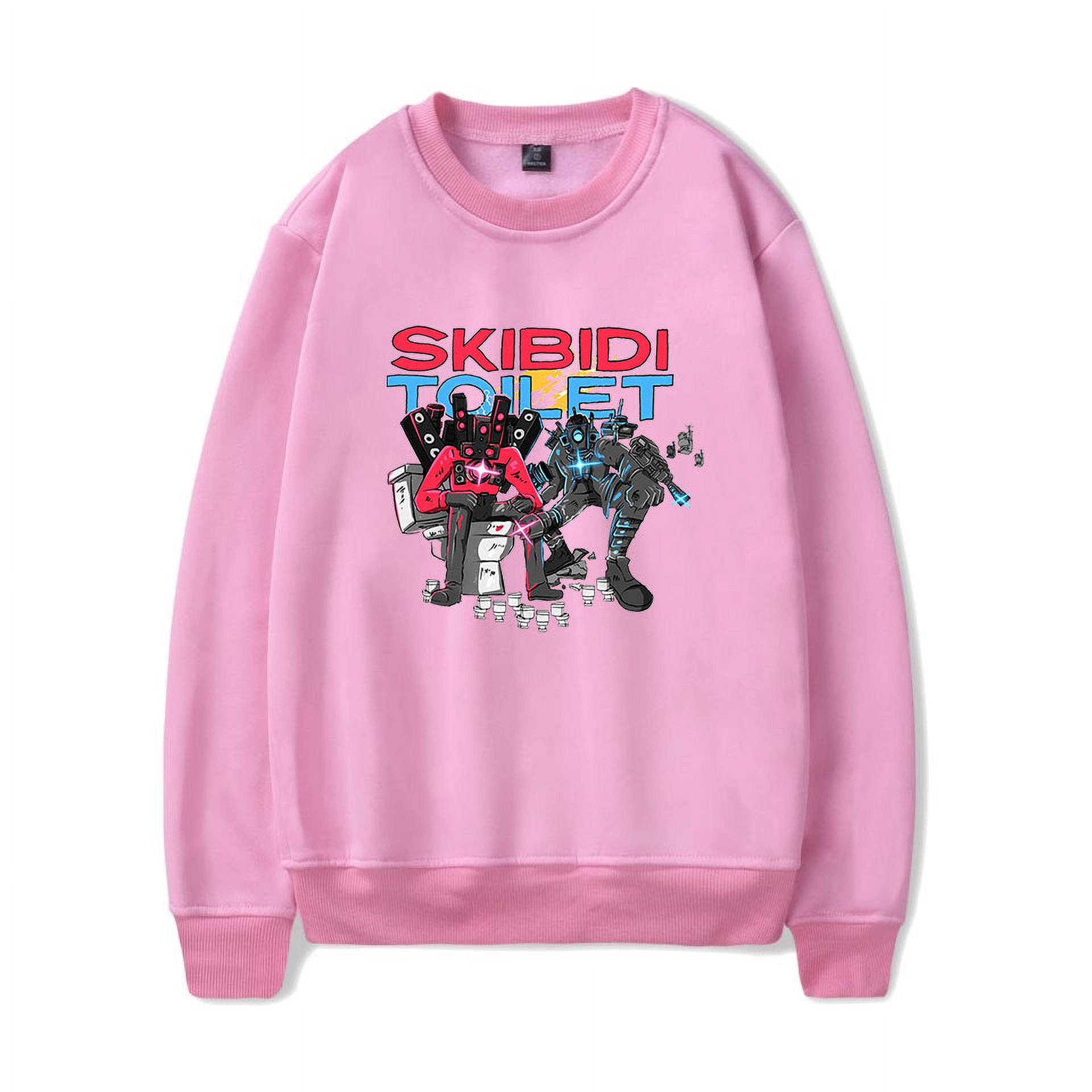 Skibidi Toilet Long Sleeve Crewneck Sweatshirt Merch For Men/Women Street  Style Hoodie Streetwear Top - Walmart.com