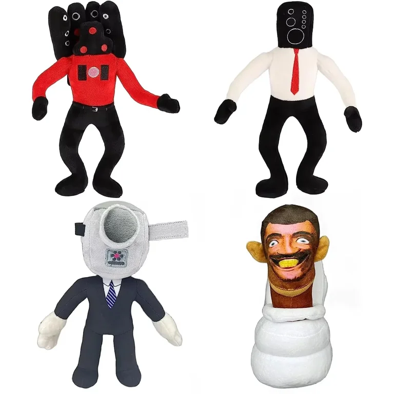 Skibidi Toilet Plush Stuffed Doll Toys Toiletman TVman Speakerman Audio  Gift NEW