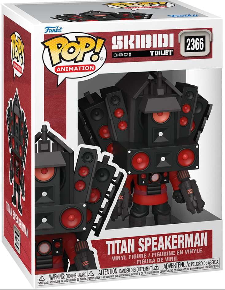 Skibidi Toilet Titan Speakerman Funko Pop! Vinyl Figure #2366