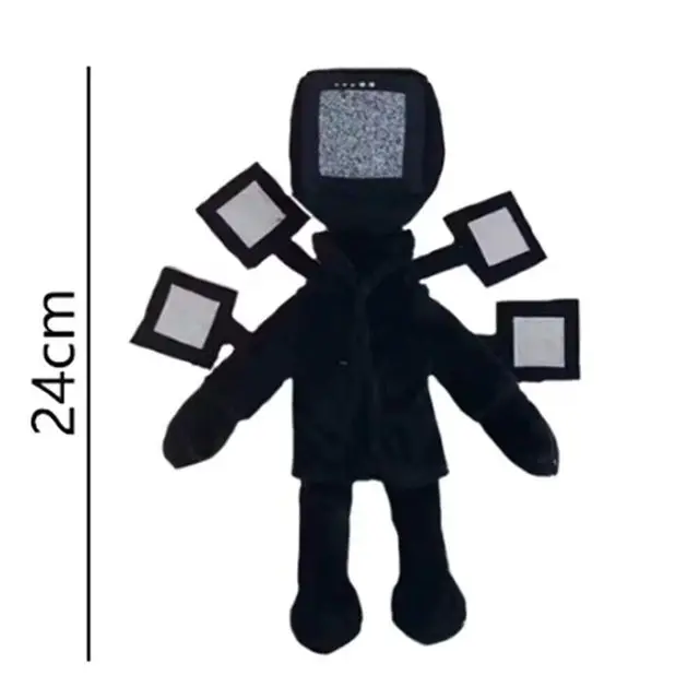 Skibidi Toilet Plush Stuffed Doll Toys Titan TV Man Speakerman Audio Kids Gifts