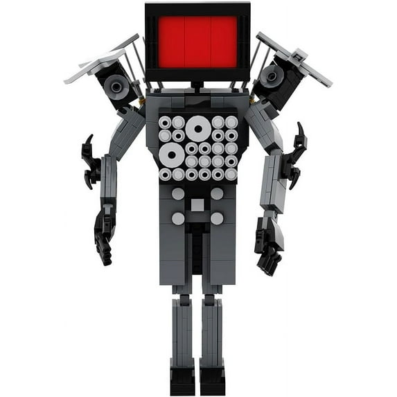 Skibidi Toilet Toy Titan TVMan Building Block Set Toys for Kids Boys Girls Adults, 401 Pieces Skibidi Toilet Figure Titan Speakerman TV Man Building Blocks Collection Gifts for Holiday Birthday