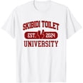 thumbnail image 1 of Skibidi Toilet University Funny Skibidi Toilet Meme T-Shirt, 1 of 2