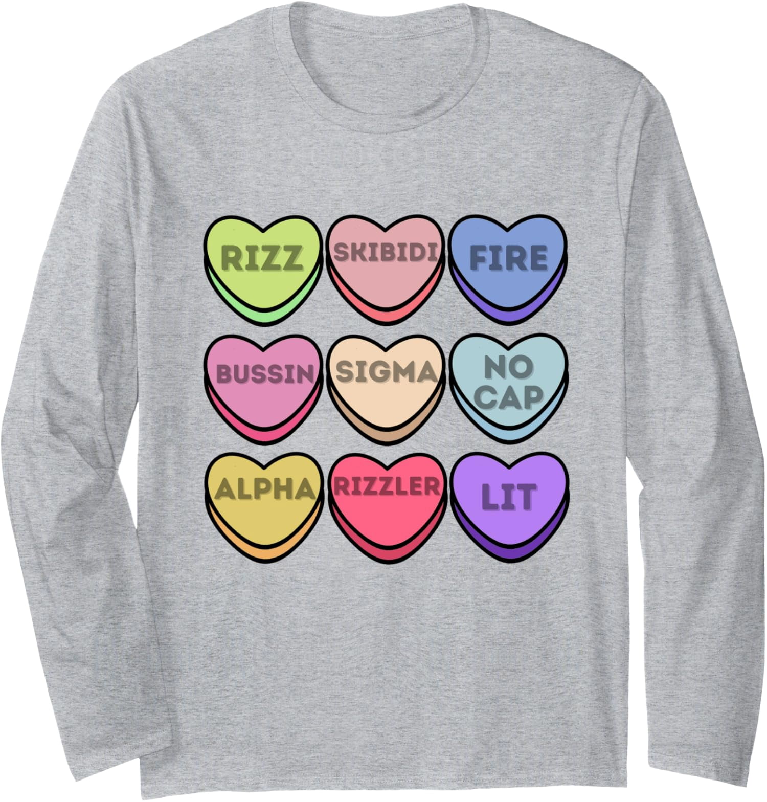 Skibidi Valentine's Day Tee - Funny Valentine's Day Rizz No Cap Meme ...