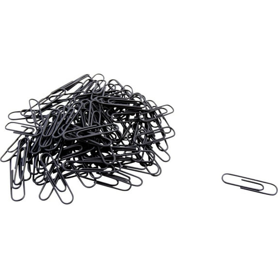 Skid Resistant Paper Clip - Black
