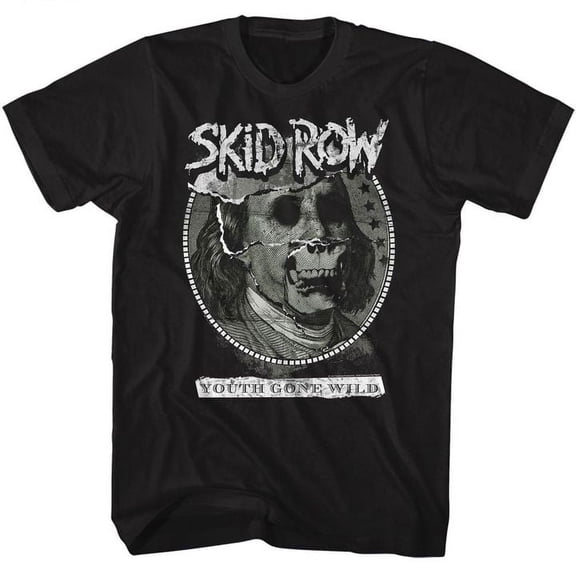 Skid Row Dead Benji Black Adult T-Shirt 2Xlt