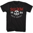 thumbnail image 1 of Skid Row New Jersey 86 Black Adult T-Shirt, 1 of 2