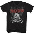 thumbnail image 1 of Skid Row Skull and Wings Black Adult T-Shirt, 1 of 3