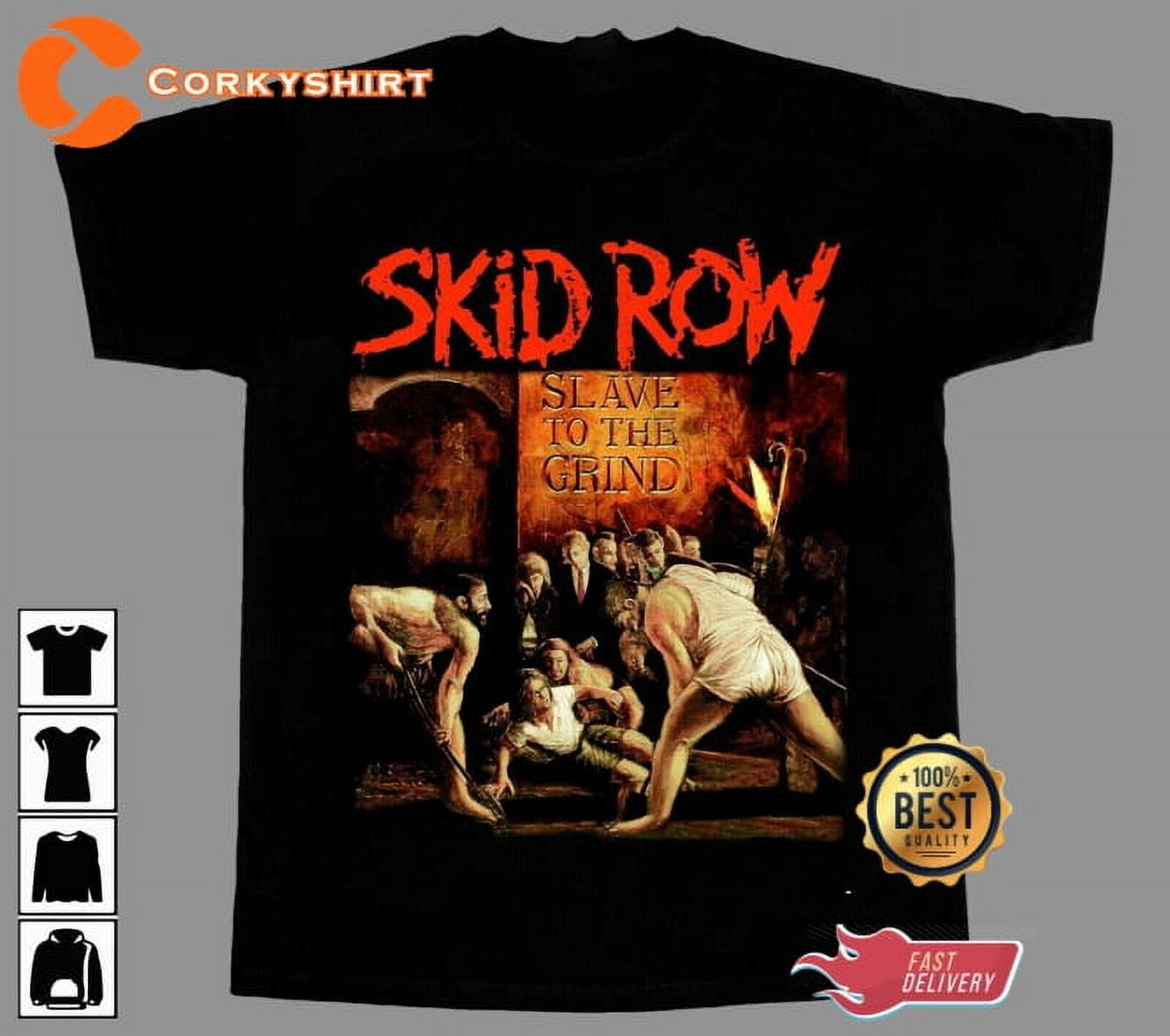 Skid Row Slave To The Grind Album Music Lover Unisex Tshirt