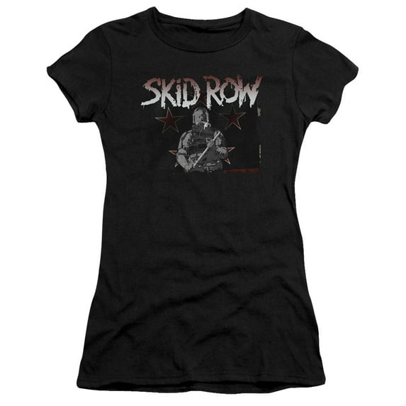 Skid Row - Unite World Rebellion - Juniors Teen Girls Cap Sleeve Shirt - Small