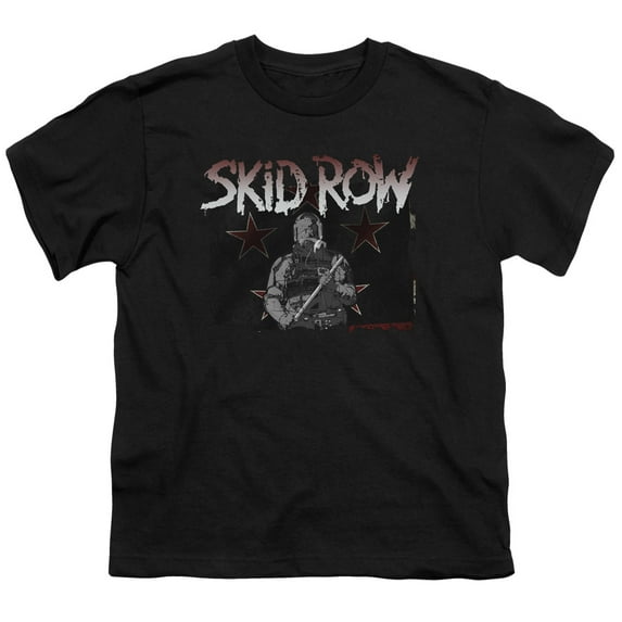 Skid Row Unite World Rebellion Youth 18/1 T-Shirt Black