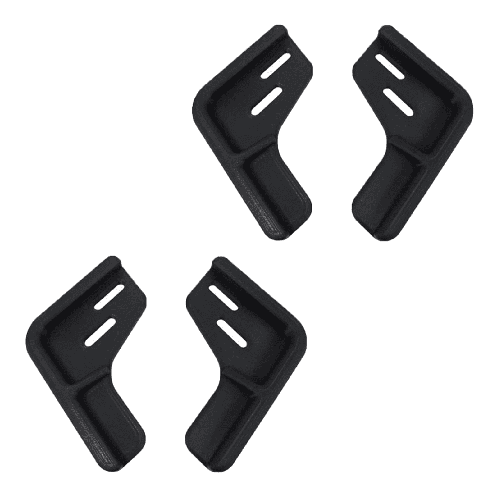 Skid Shoes Kit for EGO Snow Blower, Protective Slide Skid Shoes, Wear Reduction Glide Plates for Driveway Snow Removal,2 Pair