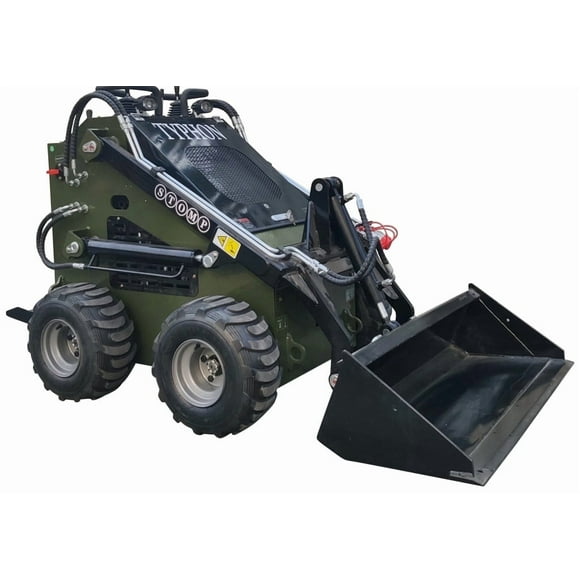 Skid-Steer Loader Wheeled 22.1 HP Honda EPA Gasoline Engine for Gardens, Farming