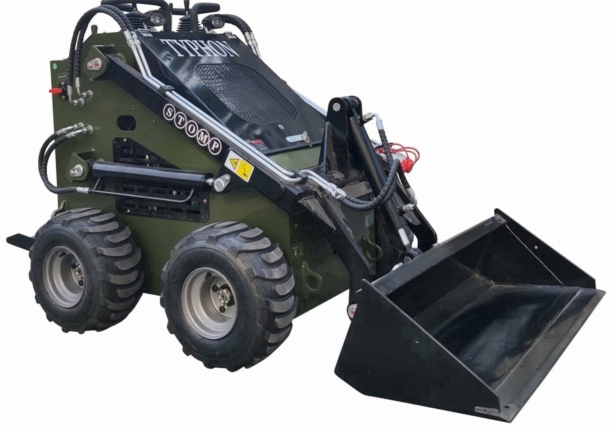 Skid-Steer Loader Wheeled 22.1 HP Honda EPA Gasoline Engine for Gardens, Farming
