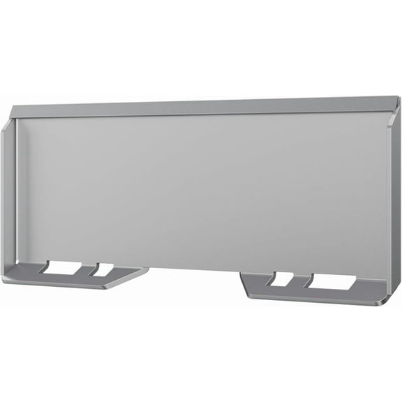Skid Steer Mount Plate, 1/4" Thickness, Rust-Resistant Finish, Quick Tach Attachment Loader Plate 46" x 18.5" for Bobcat Kubota, Skid Steers and Tractors
