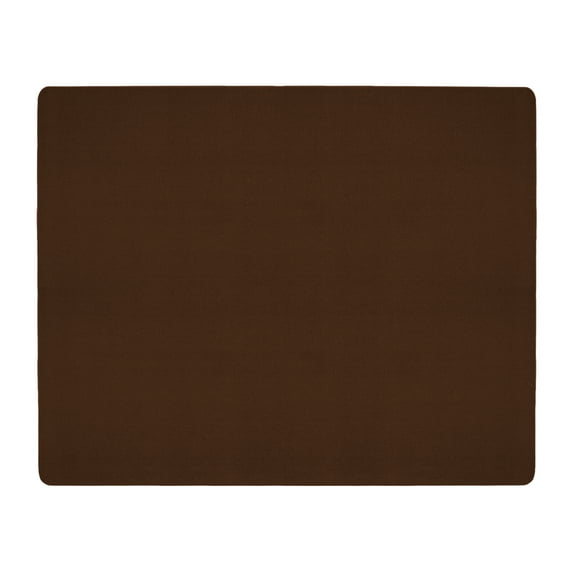Skid-resistant Carpet Indoor Area Rug Floor Mat - Chocolate Brown - 8' X 10' - Many Other Sizes to Choose From