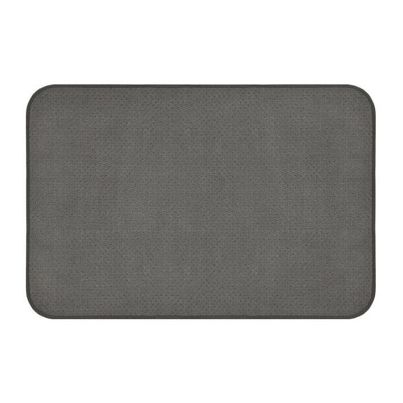 Skid-resistant Carpet Indoor Area Rug Floor Mat - Gray - 2' X 3' - Many Other Sizes to Choose From