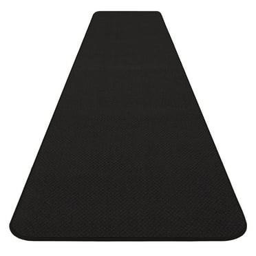 Skid-resistant Carpet Runner - Black - 6 Ft. X 27 In. - Many Other Sizes to Choose From