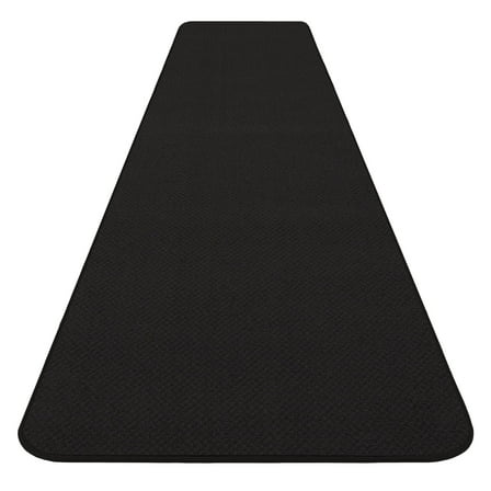 Skid-resistant Carpet Runner - Black - 6 Ft. X 27 In. - Many Other Sizes to Choose From