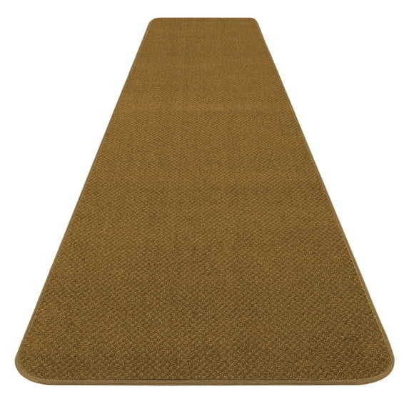 Skid-resistant Carpet Runner - Bronze Gold - 12 Ft. X 27 In. - Many Other Sizes to Choose From