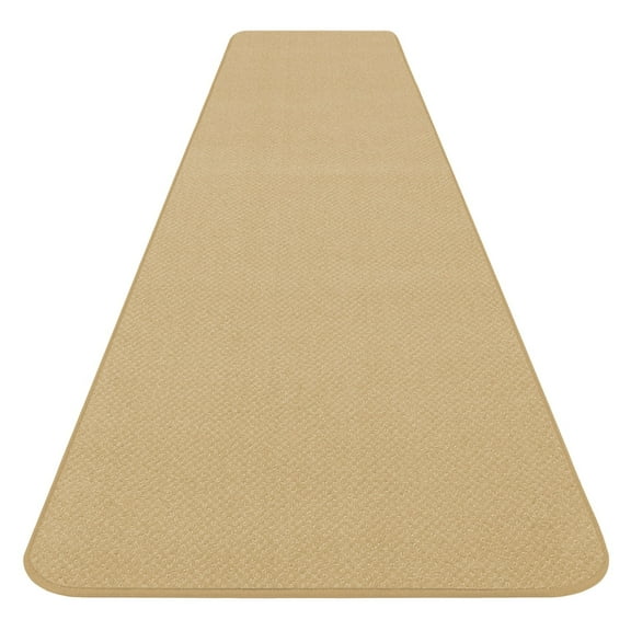 Skid-resistant Carpet Runner - Camel Tan - 4 Ft. X 27 In. - Many Other Sizes to Choose From
