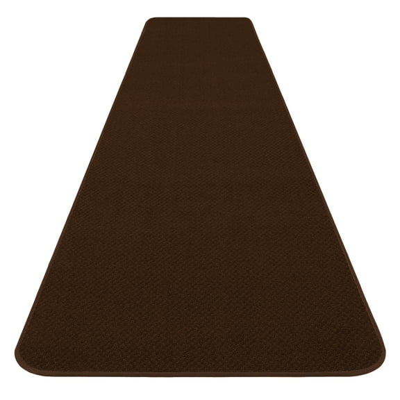Skid-resistant Carpet Runner - Chocolate Brown - 4 Ft. X 36 In. - Many Other Sizes to Choose From