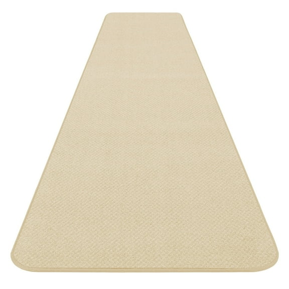 Skid-resistant Carpet Runner - Ivory Cream - 4 Ft. X 27 In. - Many Other Sizes to Choose From