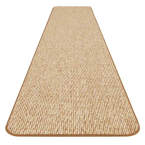 Skid-resistant Carpet Runner - Praline Brown - 4 Ft. X 27 In. - Many Other Sizes to Choose From