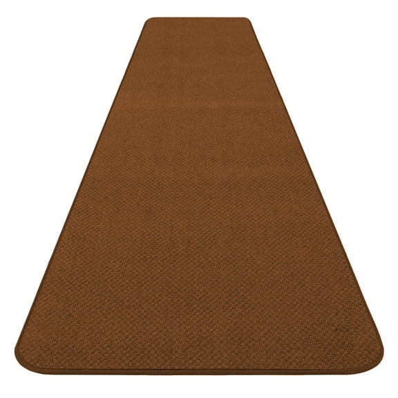 Skid-resistant Carpet Runner - Toffee Brown - 4 Ft. X 27 In. - Many Other Sizes to Choose From