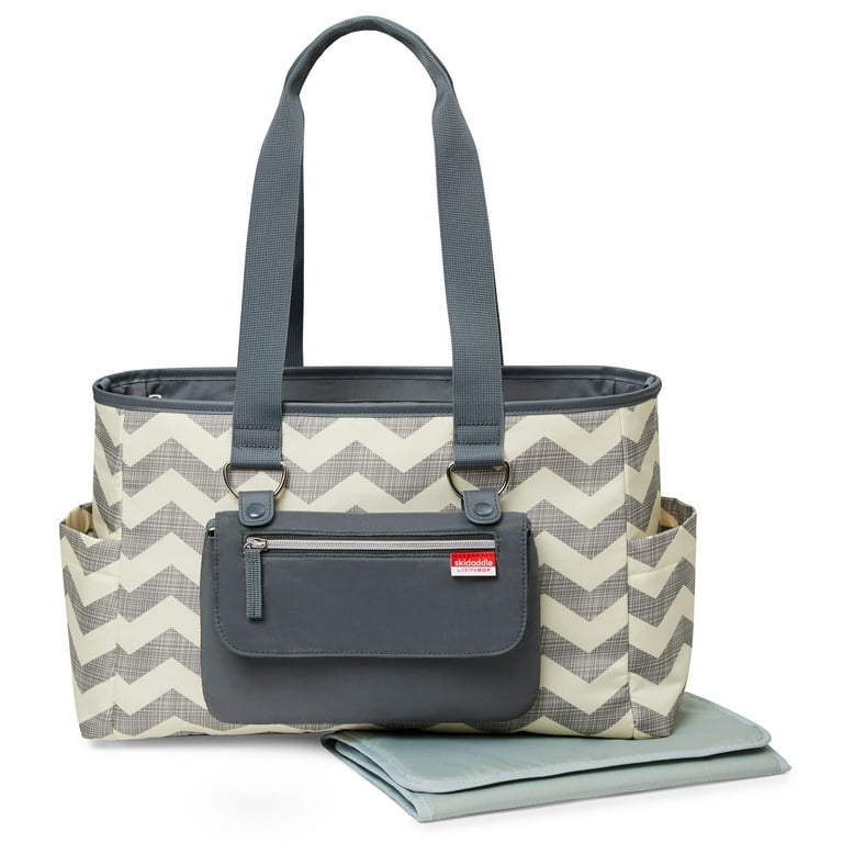 Skidaddle Adjustable Shoulder Strap Included Changing Pad Tote