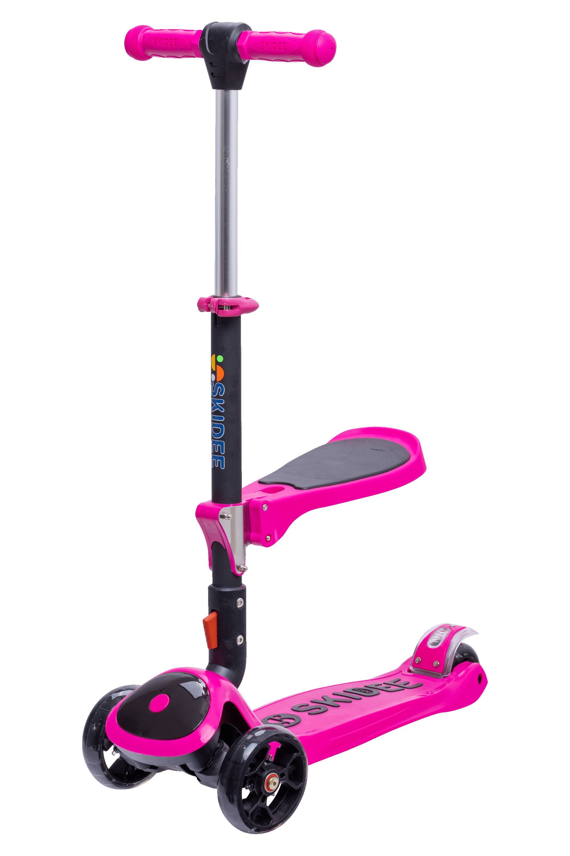 Razor Party Pop Kick Scooter MultiColor LED LightUp Deck