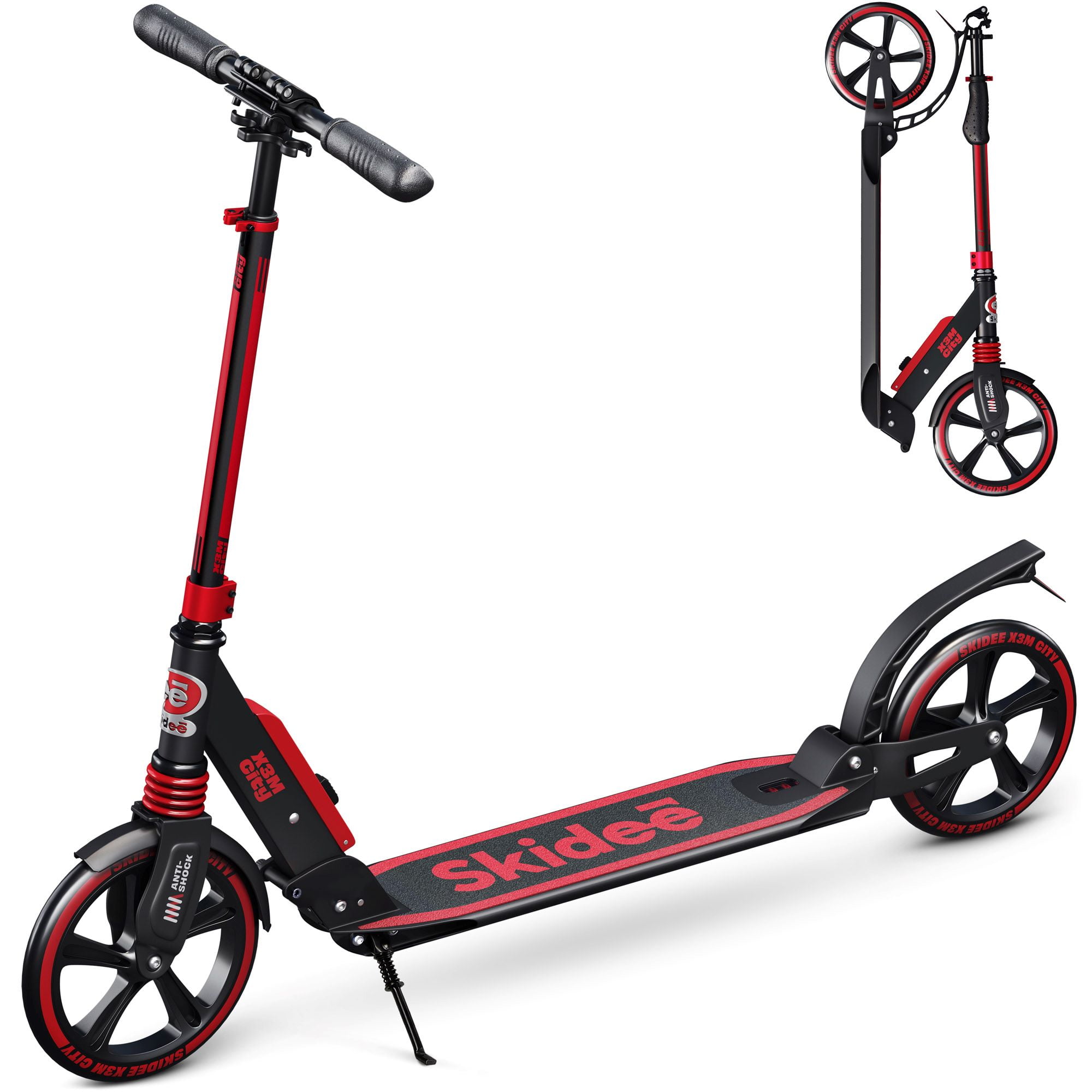 Skidee Scooter for Kids, Teens, Adults, 4 Adjustment Levels 