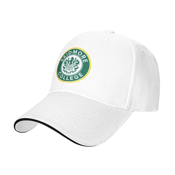 Skidmore College Casual Sandwich Baseball Cap Adjustable For Men For Women