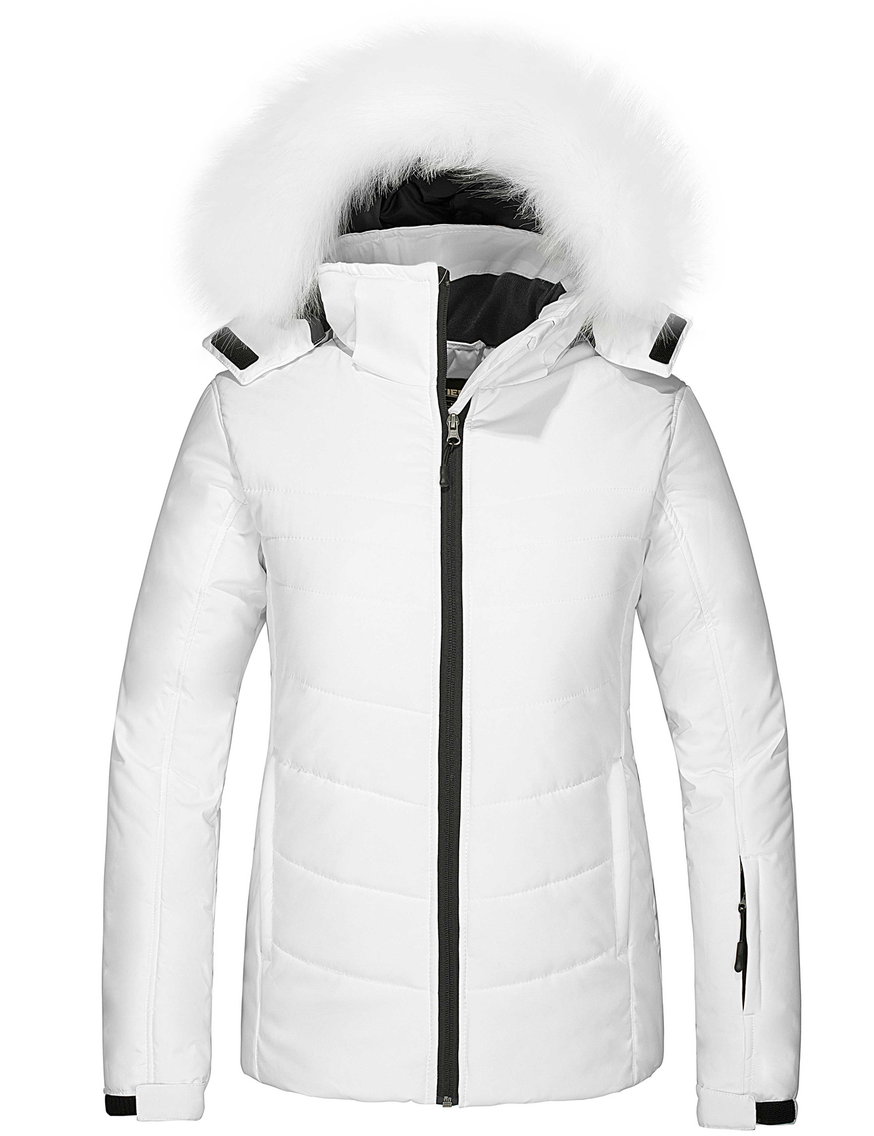 Skieer Women's Ski Jacket Winter Snow Coat Cotton Padded Winter