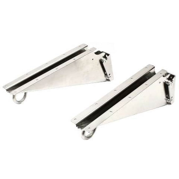 Skier's Choice Boat Swim Platform Bracket 119307 | 15 3/4 Inch SS (Pair)