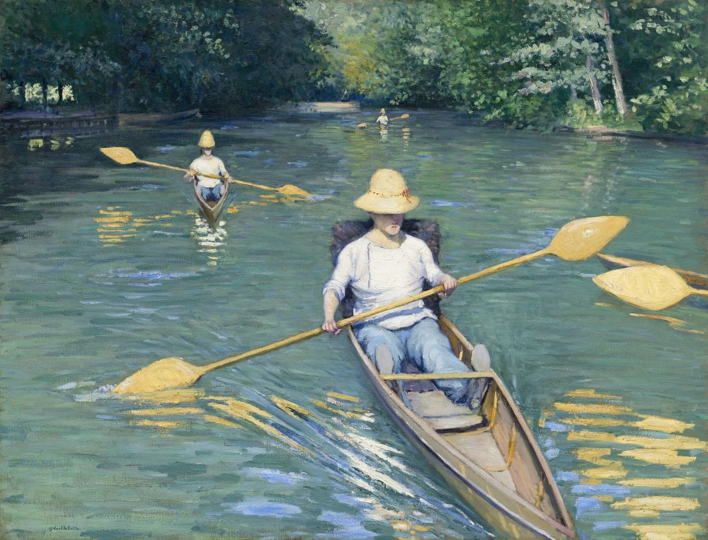Skiffs Canvas Art - (24 x 18)