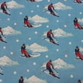 thumbnail image 1 of Skiing Cotton Fabric, 1 of 1