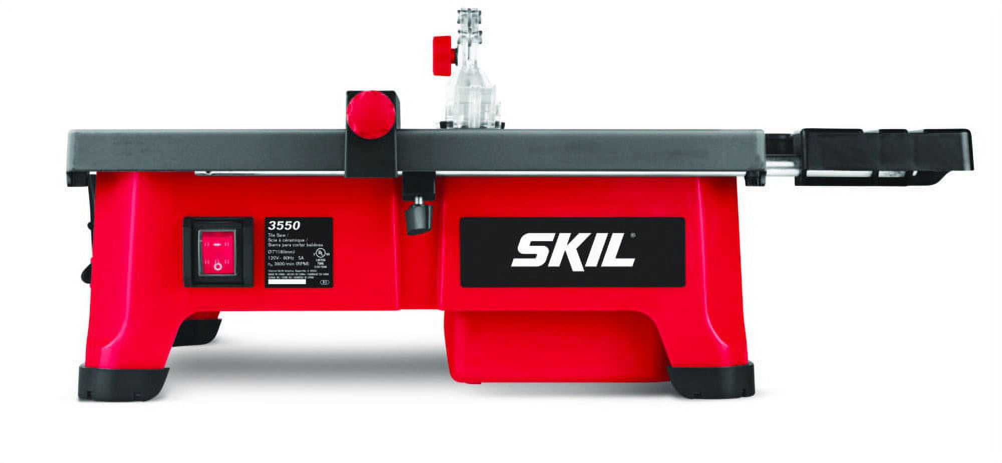 Skil 3550-02 7-Inch Wet Tile Saw with HydroLock Water Containment System 