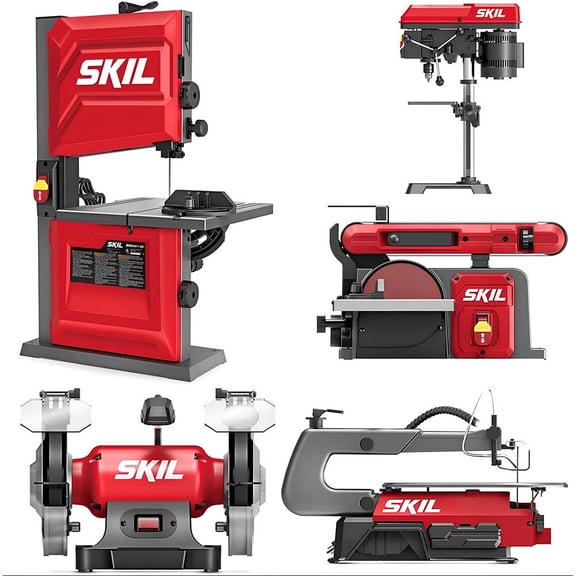 Skil 5-Piece Benchtop Tool Kit