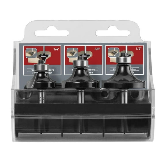 Skil Carbide Roundover 3 Piece Set